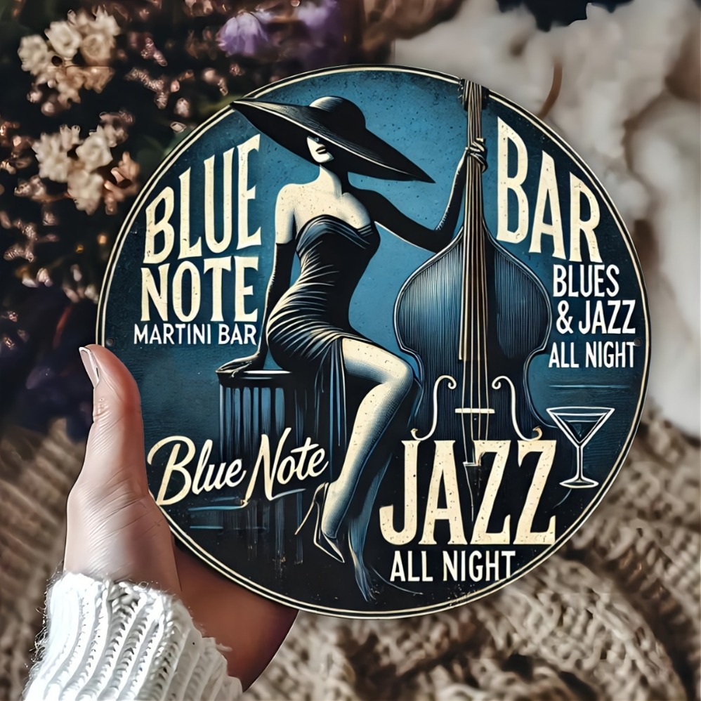 Blue Note Jazz Martini Bar Vin - đánh giá và giá Vintage Collectible Plates