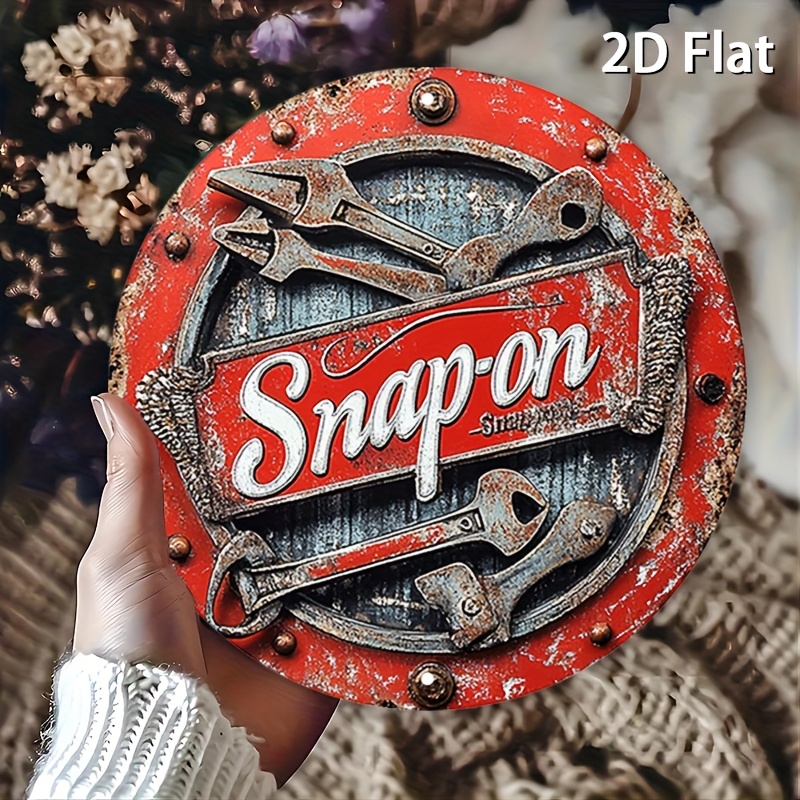 2D Flat 1pc Vintage Metal Sign - đánh giá và giá Vintage Collectible Plates