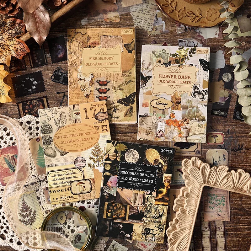 20 Sheets Vintage Die Cut Stic - đánh giá và giá Vintage Collectible Books