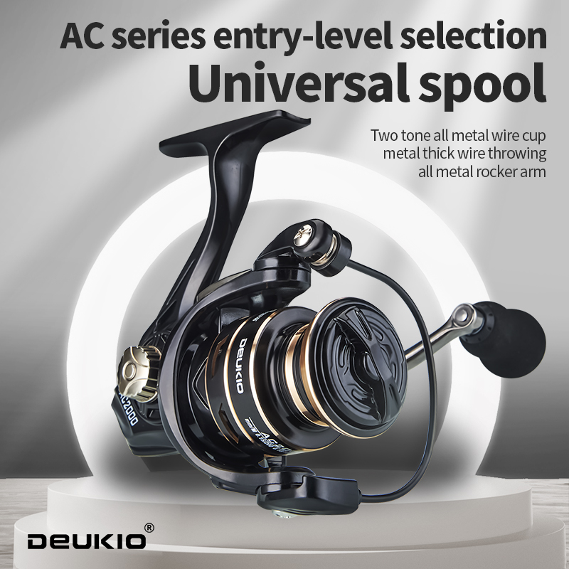 DEUKIO New Spinning Reel Max D - đánh giá và giá Developing Tank Reel