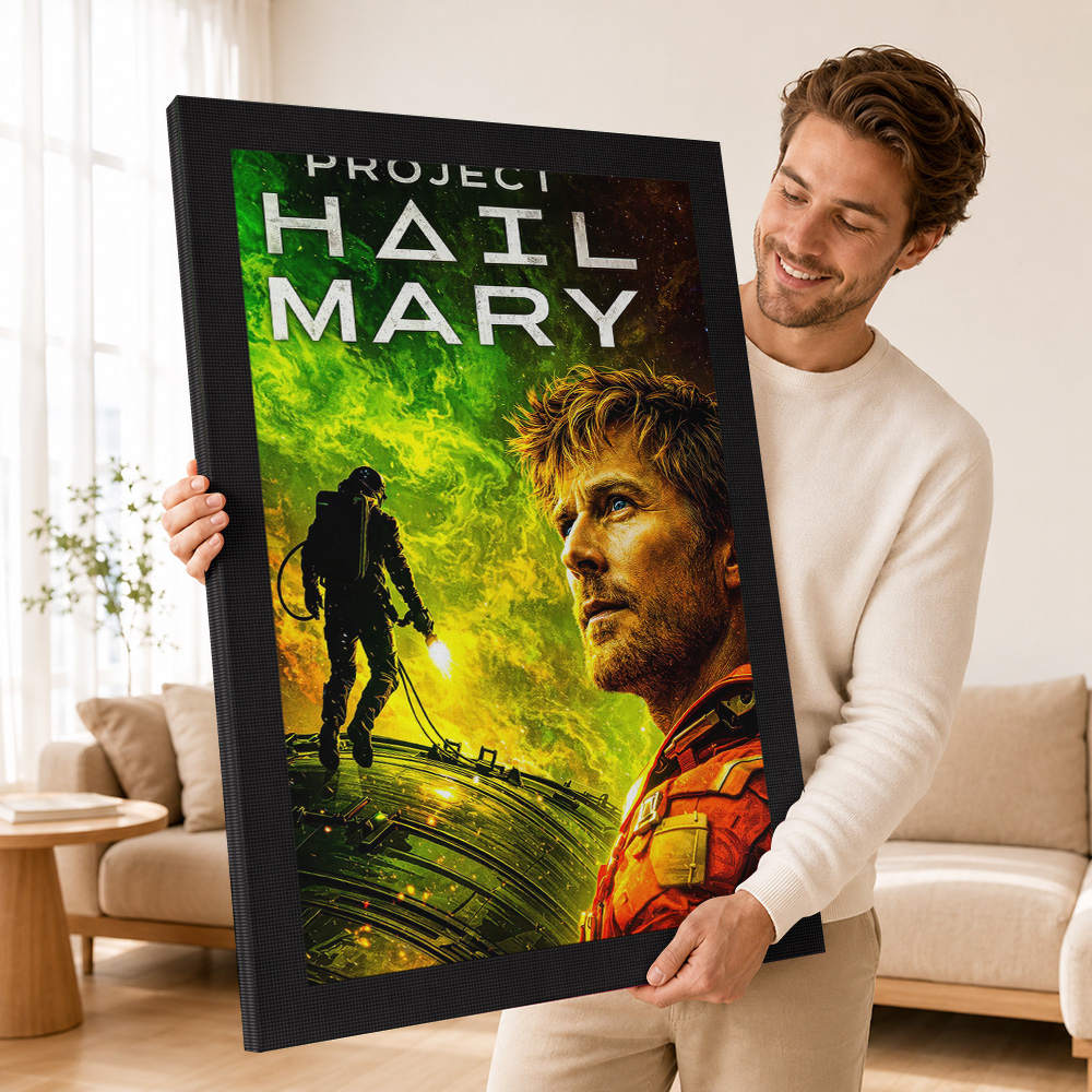Project Hail Mary Movie Canvas - đánh giá và giá Vintage Collectible Posters