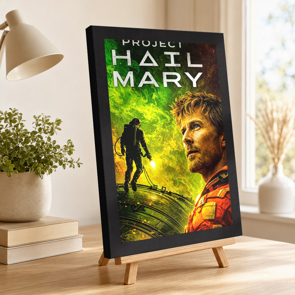 Project Hail Mary Movie Canvas - đánh giá và giá Vintage Collectible Posters