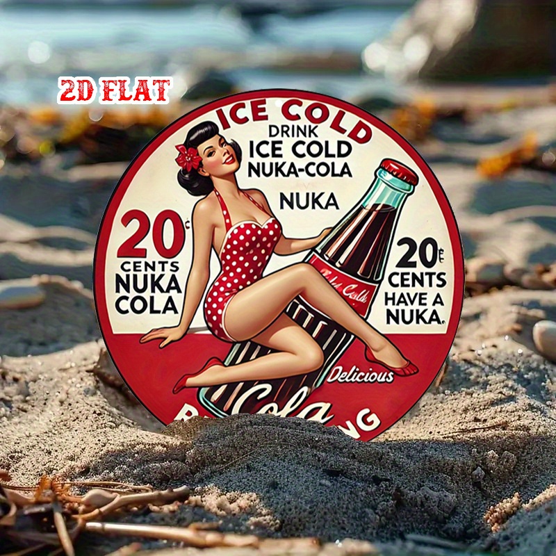2D Flat, 1pc Retro Pin-Up 7.87 - đánh giá và giá Vintage Collectible Plates