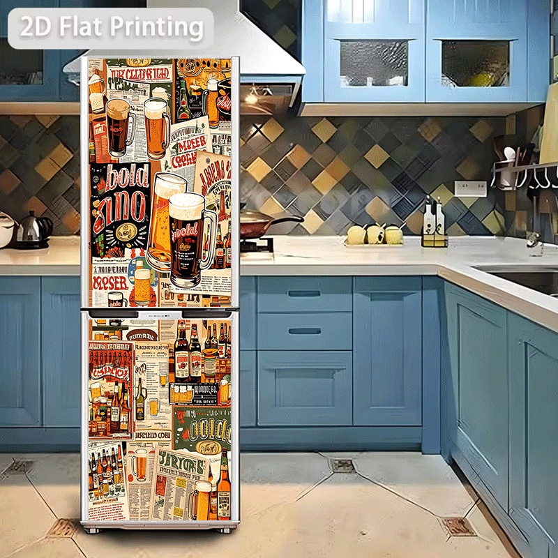Refrigerator Sticker  Refriger - đánh giá và giá Vintage Collectible Posters
