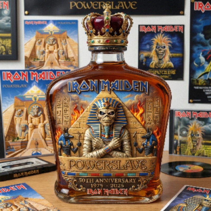 Vintage Rock Themed Mummy Scul - đánh giá và giá Vintage Collectible Bottles