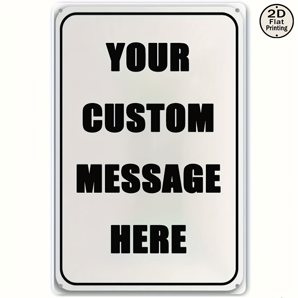 Custom Metal Tin Sign Personal - đánh giá và giá Vintage Collectible Plates