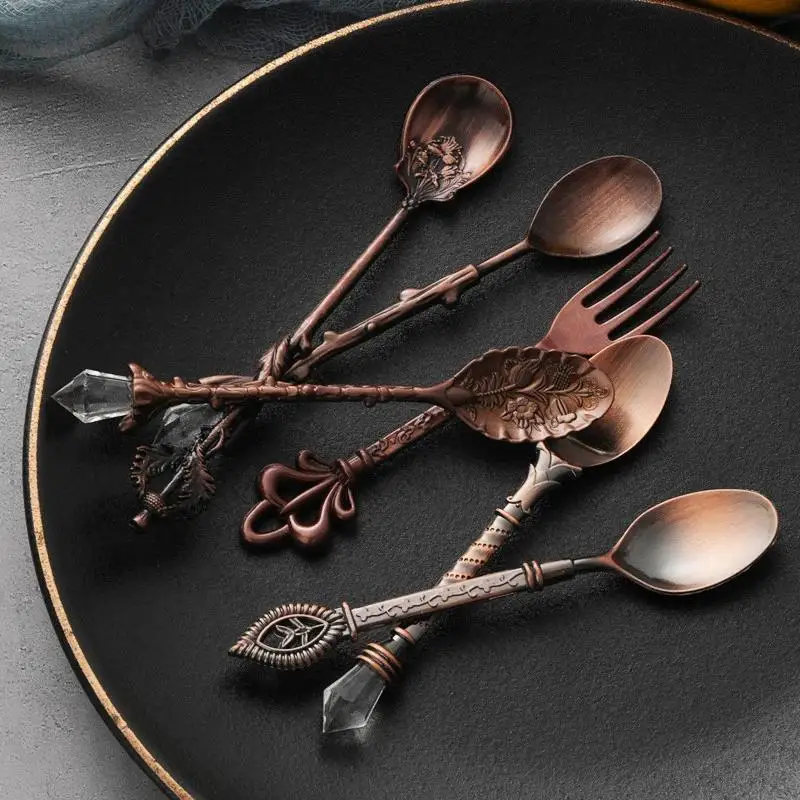 6pcs Vintage Spoons Fork Royal - đánh giá và giá Vintage Collectible Spoons